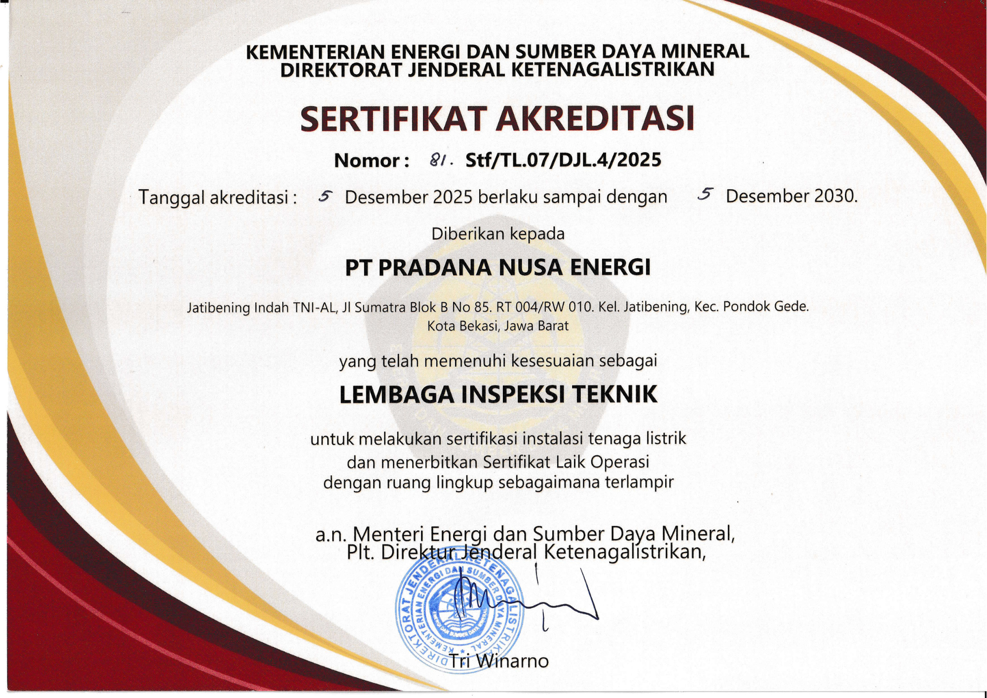 Lembaga Inspeksi Teknik