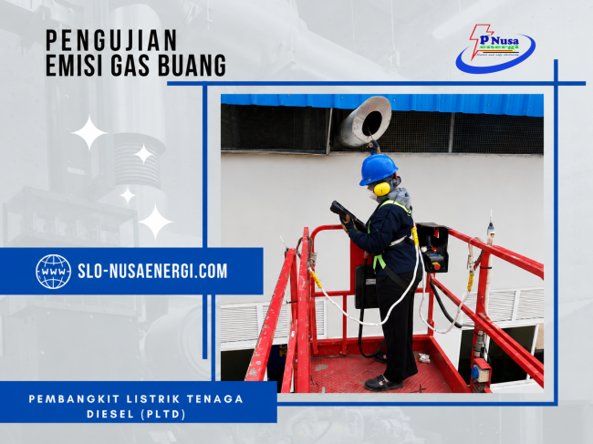 PENGUJIAN EMISI GAS BUANG PADA PLTD