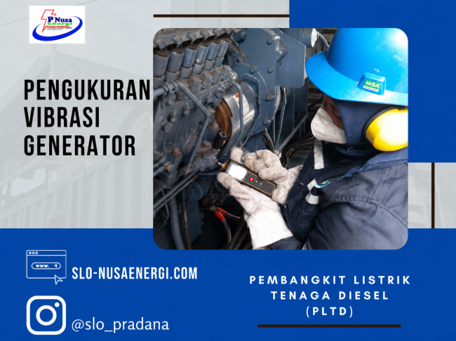 PENGUKURAN GETARAN GENERATOR PADA PLTD