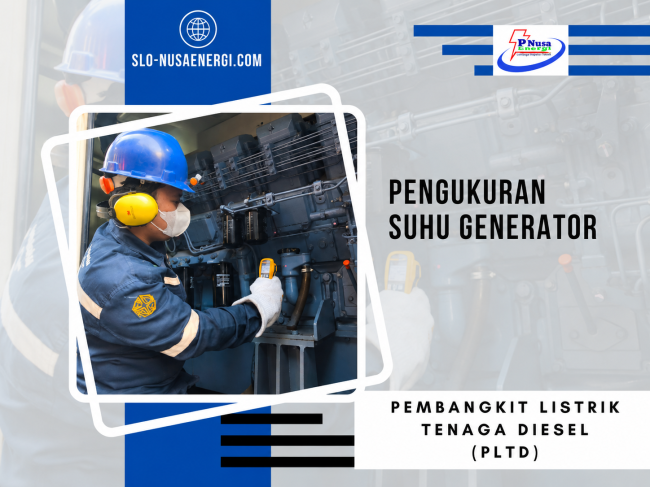 PENGUKURAN SUHU GENERATOR PADA PLTD